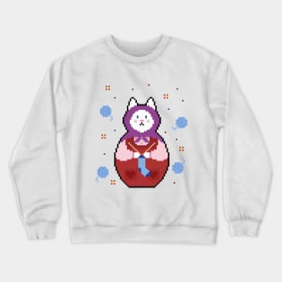 Knitting Matryoshkat Crewneck Sweatshirt